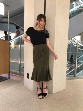 江澤加奈子さんのコーディネート
