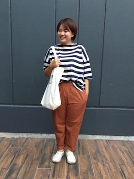 「MEI（メイ）のアイテム」を使った、くど さんさん（レディース・162cm）の夏コーディネート