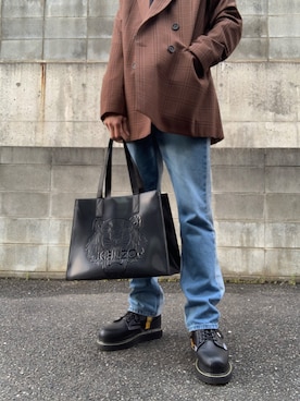 「vetements」｜「アイテム（ブーツ）」を使った、カオルさん（メンズ・178cm）の春コーディネート