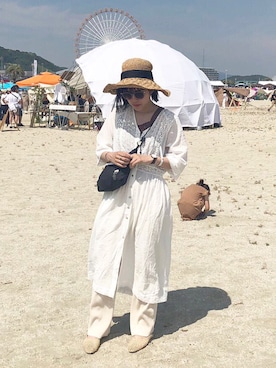 𝓈𝑒𝒾𝓀𝒶さん（レディース・163cm）の夏コーディネート