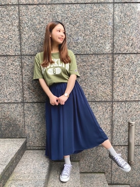 みのり。さん（レディース・155cm）の夏コーディネート