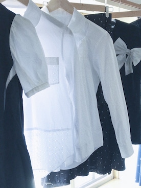 「JUNYA WATANABE MAN（ジュンヤワタナベマン）のアイテム（Tシャツ/カットソー）」を使った、🐜さん（レディース・163cm）の夏コーディネート