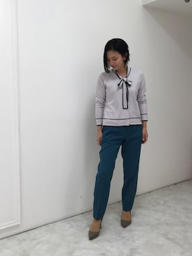 「NARACAMICIE（ナラカミーチェ）のアイテム」を使った、sk125さん（レディース・155cm）の秋コーディネート