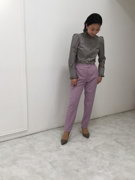 「NARACAMICIE（ナラカミーチェ）のアイテム」を使った、sk125さん（レディース・155cm）の秋コーディネート