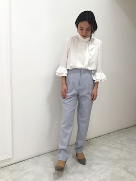 「NARACAMICIE（ナラカミーチェ）のアイテム」を使った、sk125さん（レディース・155cm）の冬コーディネート