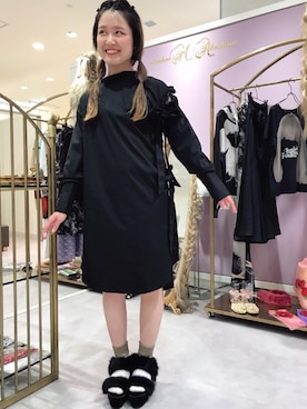 「あちゃちゅむ」｜「アイテム（ワンピース/ドレス）」を使った、yukikoさん（レディース・164cm）の春コーディネート