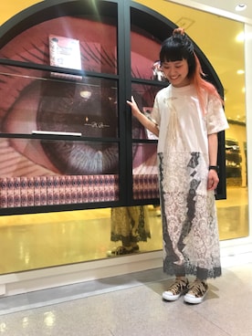 「あちゃちゅむ」｜「アイテム（ワンピース/ドレス）」を使った、yukikoさん（レディース・164cm）の春コーディネート