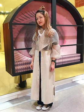 「あちゃちゅむ」｜「アイテム（ワンピース/ドレス）」を使った、yukikoさん（レディース・164cm）の秋コーディネート