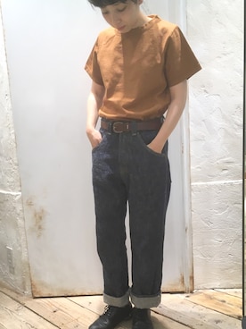 「RNA」｜「アイテム（その他シューズ）」を使った、hiroseさん（レディース・155cm）の夏コーディネート