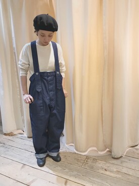 「RNA」｜「アイテム（その他シューズ）」を使った、hiroseさん（レディース・155cm）の冬コーディネート