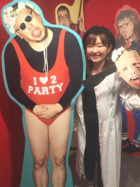 「ドットワンピ」｜「アイテム（シャツワンピース）」を使った、ぐっちゃんさん（レディース・150cm）の春コーディネート