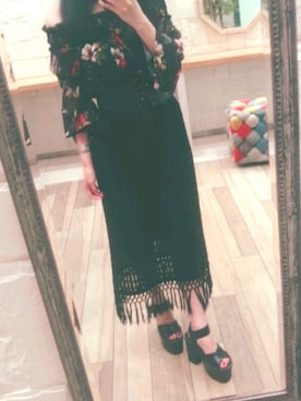 あみこさん（レディース・157cm）の春コーディネート