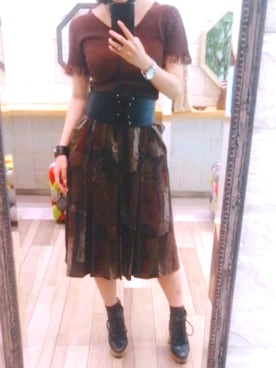 あみこさん（レディース・157cm）の夏コーディネート