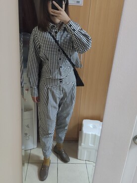 「套装」｜萧宇さん（レディース・168cm）の秋コーディネート