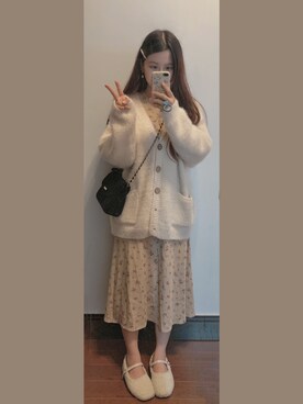「通勤穿搭」｜「アイテム（ワンピース/ドレス）」を使った、Wendyさん（レディース・149cm）の秋コーディネート
