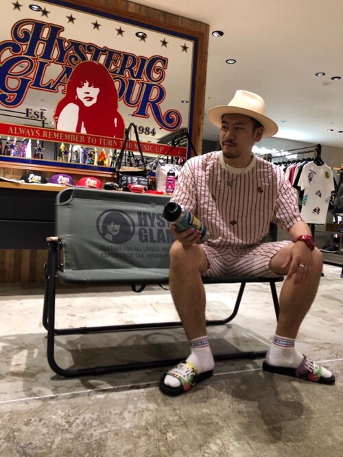 Hyshmt05 Hysteric Glamour阪急ﾒﾝｽﾞ東京店 Hysteric Glamourのソックス 靴下を使ったコーディネート Wear