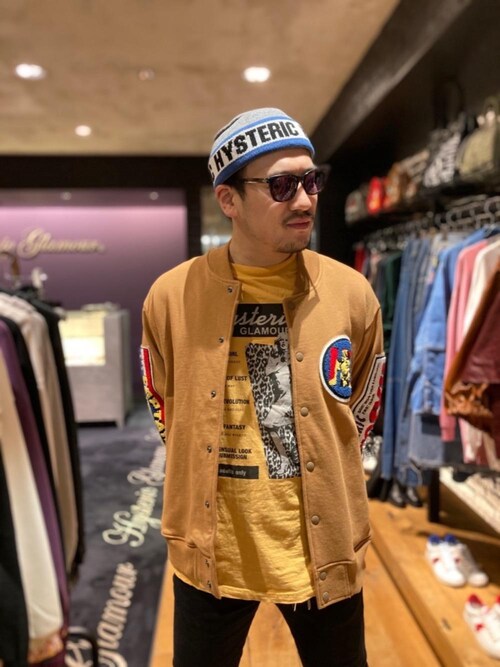 Hysteric Glamour阪急ﾒﾝｽﾞ東京店hyshmt05さんのデニムパンツを使ったコーディネート Zozotown