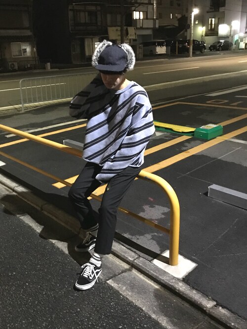 NEONSIGN（ネオンサイン）の「NEON SIGN REGIMENTAL SWEATER（ニット