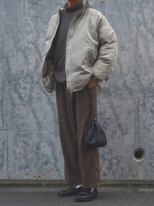 Daisuke Kutirのダウンジャケット コートを使ったコーディネート Wear