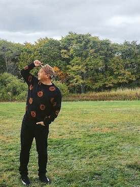「BUCCA 44（ブッカフォーティーフォー）のアイテム」を使った、木下隆行さん（メンズ・183cm）の秋コーディネート