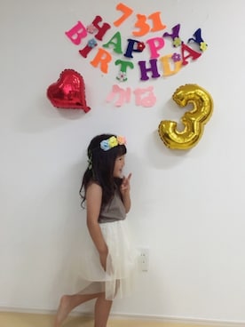 kanaさん（キッズ・90cm）の夏コーディネート