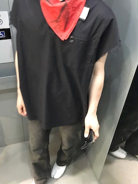 「LANVIN（ランバン）のアイテム（トップス）」を使った、かいせいさん（メンズ・164cm）の冬コーディネート