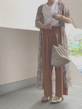 nicoさん（レディース・160cm）の夏コーディネート