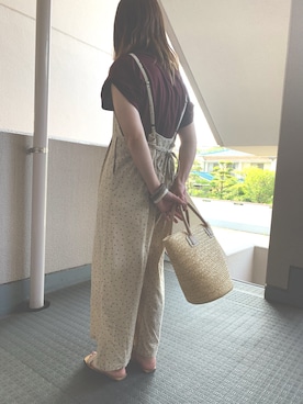 「ivory court（アイボリーコート）のアイテム」を使った、nicoさん（レディース・161cm）の夏コーディネート