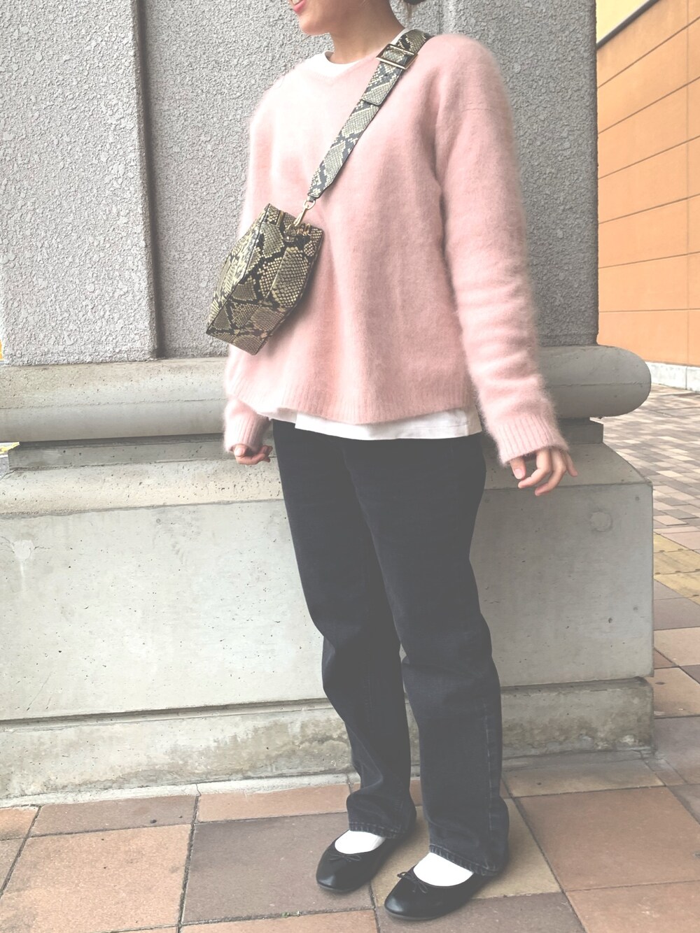 plage（プラージュ）の「Fur Vネック プルオーバー◇（ニット/セーター