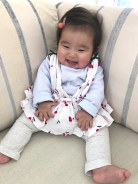 Riさん（キッズ・70cm）の冬コーディネート