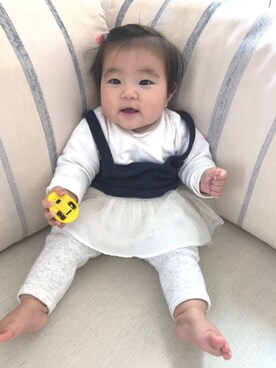 Riさん（キッズ・70cm）の春コーディネート