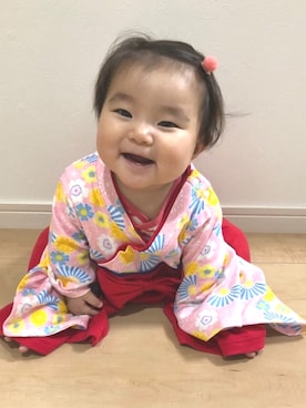 Riさん（キッズ・70cm）の冬コーディネート