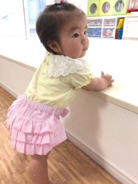 Riさん(キッズ・70cm)の春コーディネート