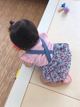 Riさん（キッズ・70cm）の夏コーディネート
