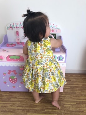 Riさん(キッズ・70cm)の夏コーディネート