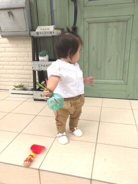 Riさん（キッズ・80cm）の秋コーディネート