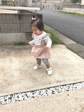 Riさん（キッズ・80cm）の秋コーディネート