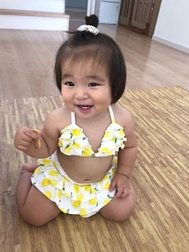 Riさん（キッズ・70cm）の夏コーディネート