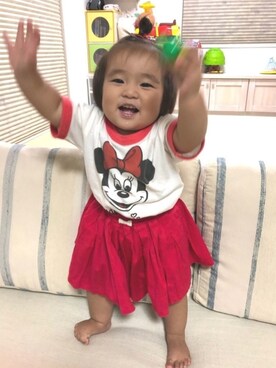 Riさん（キッズ・70cm）の夏コーディネート