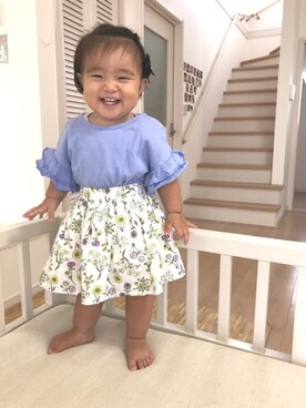 Riさん(キッズ・80cm)の秋コーディネート