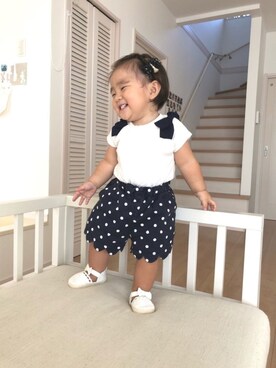 Riさん（キッズ・80cm）の秋コーディネート