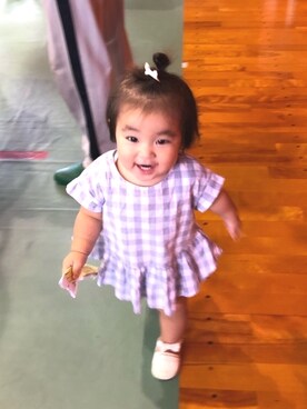 Riさん（キッズ・80cm）の秋コーディネート