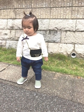 Riさん（キッズ・80cm）の秋コーディネート