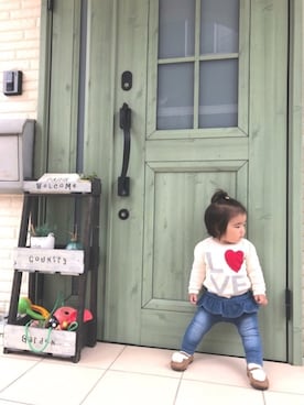 Riさん（キッズ・80cm）の秋コーディネート