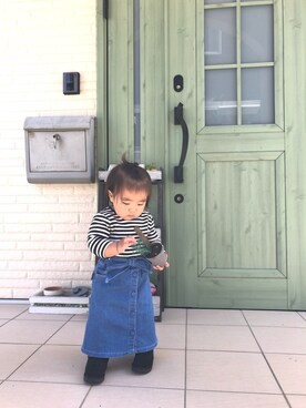 「1歳3ヶ月」｜「アイテム（その他）」を使った、Riさん（キッズ・80cm）の秋コーディネート