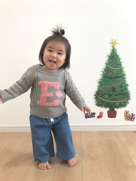 Riさん(キッズ・80cm)の冬コーディネート