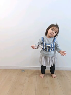 Riさん(キッズ・80cm)の冬コーディネート