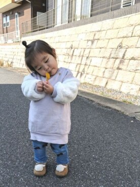 Riさん(キッズ・80cm)の冬コーディネート