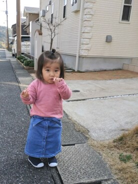 Riさん（キッズ・80cm）の春コーディネート