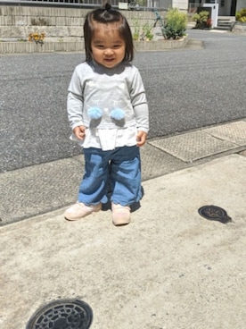 Riさん(キッズ・80cm)の春コーディネート